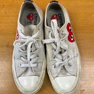 Converse comme de Garçon sneakers unisex w sz 5 men sz 3